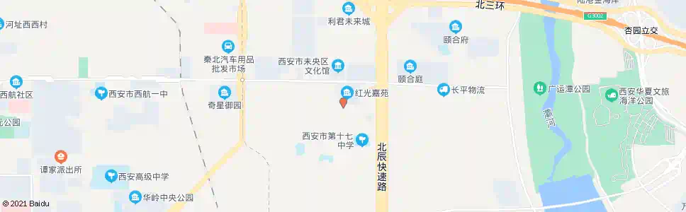 西安大明宫管业暖通交易中心_公交站地图_西安公交_妙搜公交查询2025