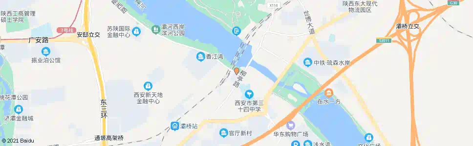 西安西岸公园_公交站地图_西安公交_妙搜公交查询2025