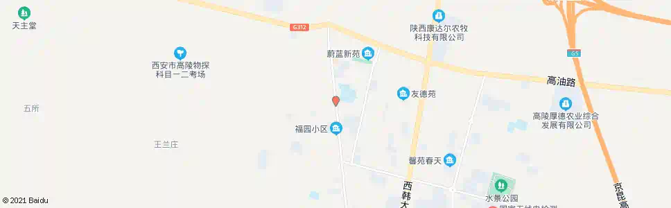 西安高陵东街西口_公交站地图_西安公交_妙搜公交查询2025