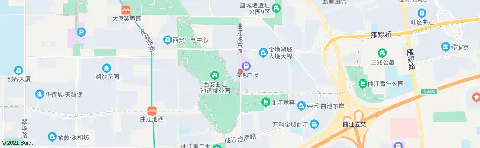 西安寒窑路西口_公交站地图_西安公交_妙搜公交查询2025