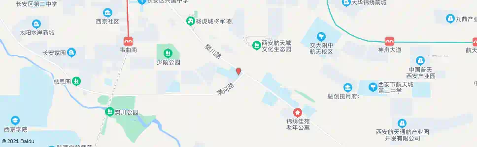 西安长安一中初中部_公交站地图_西安公交_妙搜公交查询2025