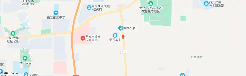 西安东伍村_公交站地图_西安公交_妙搜公交查询2025