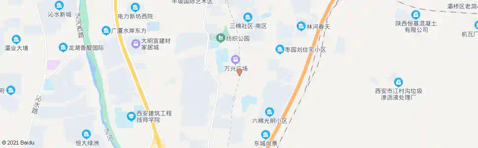 西安国棉五六厂_公交站地图_西安公交_妙搜公交查询2025