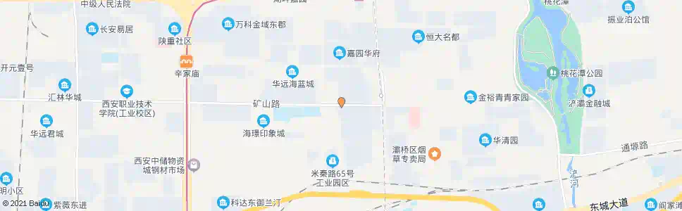 西安东方罗马花园_公交站地图_西安公交_妙搜公交查询2025