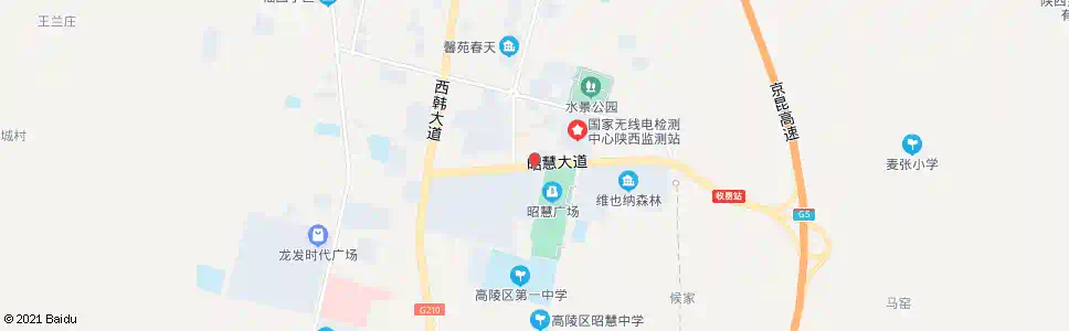 西安昭慧广场_公交站地图_西安公交_妙搜公交查询2025