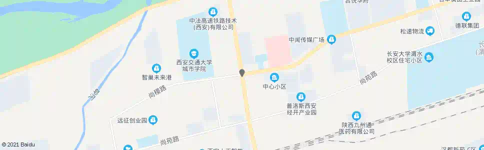 西安尚稷路草滩八路口_公交站地图_西安公交_妙搜公交查询2025