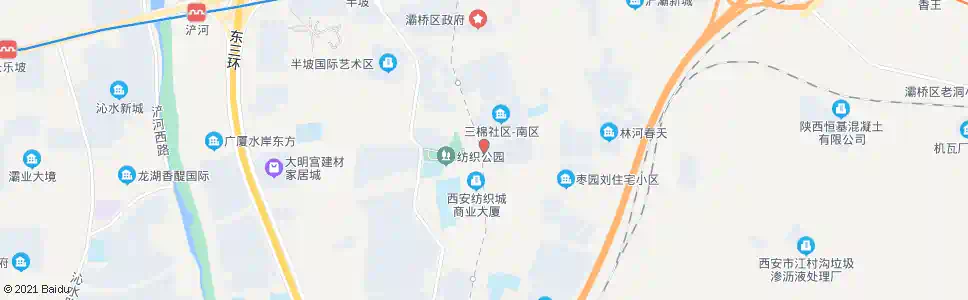 西安纺正街纺科路口_公交站地图_西安公交_妙搜公交查询2025
