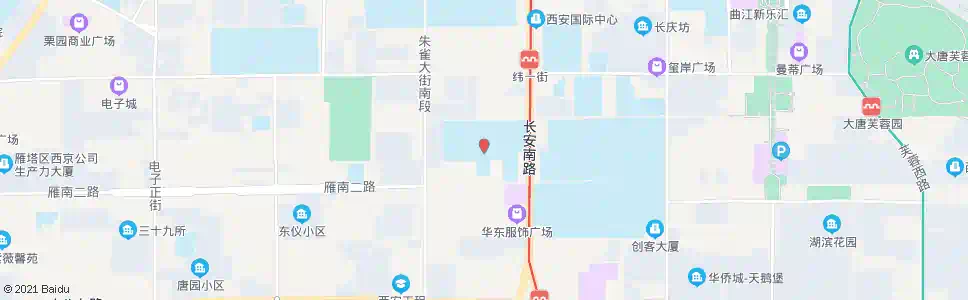 西安政法大学南区_公交站地图_西安公交_妙搜公交查询2025