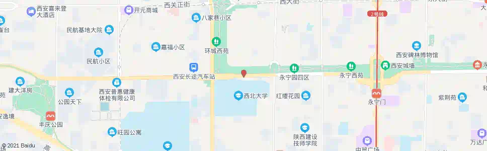 西安西南城角_公交站地图_西安公交_妙搜公交查询2025