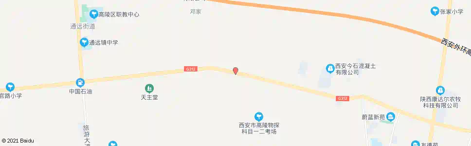 西安胡家村_公交站地图_西安公交_妙搜公交查询2025