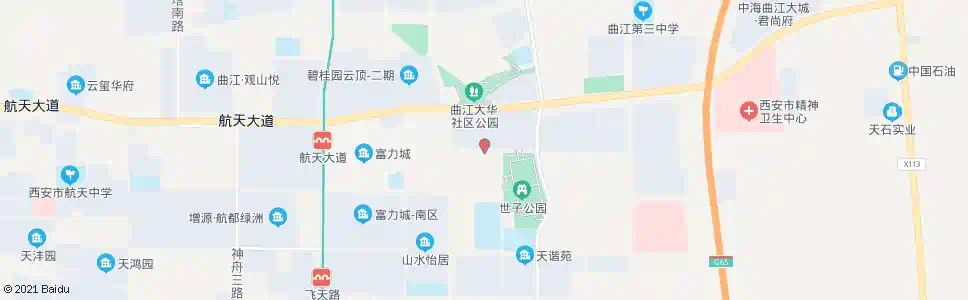 西安三府井_公交站地图_西安公交_妙搜公交查询2025