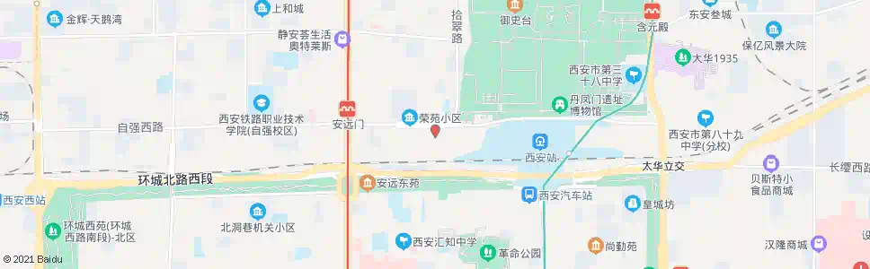 西安西闸口_公交站地图_西安公交_妙搜公交查询2025