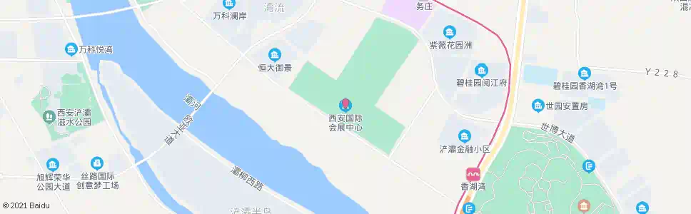 西安国展中心_公交站地图_西安公交_妙搜公交查询2025