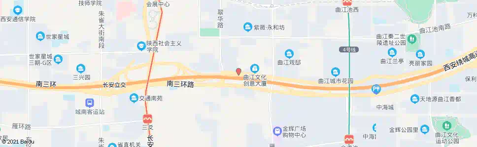 西安西安建设大厦_公交站地图_西安公交_妙搜公交查询2025