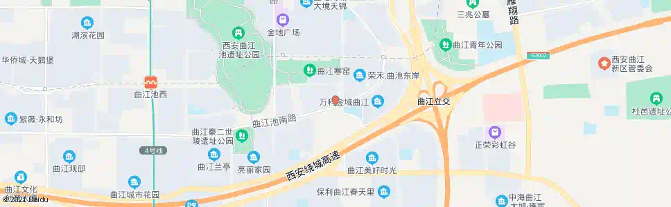 西安曲江池南路新开门南路口_公交站地图_西安公交_妙搜公交查询2025