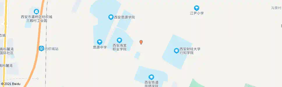 西安张李村_公交站地图_西安公交_妙搜公交查询2025