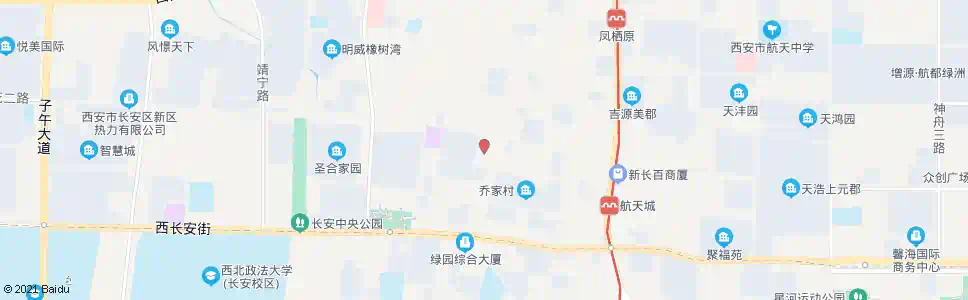 西安氮肥厂_公交站地图_西安公交_妙搜公交查询2025