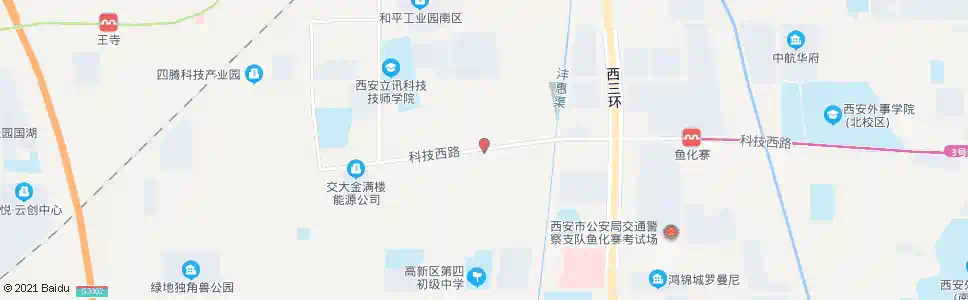 西安西晁村_公交站地图_西安公交_妙搜公交查询2025