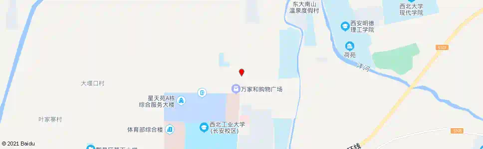 西安东大村二街_公交站地图_西安公交_妙搜公交查询2025