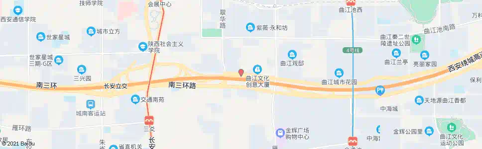 西安建设路_公交站地图_西安公交_妙搜公交查询2025