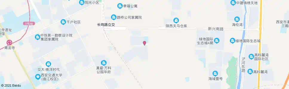 西安世园花卉交易中心_公交站地图_西安公交_妙搜公交查询2025