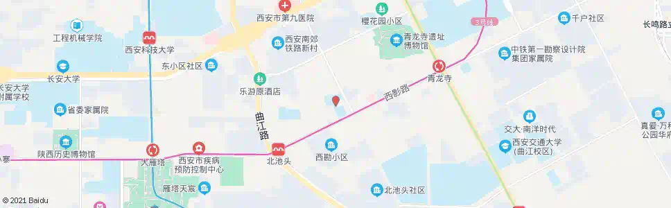 西安高新技术工程学院_公交站地图_西安公交_妙搜公交查询2025