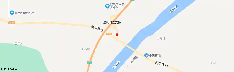 西安东涝峪_公交站地图_西安公交_妙搜公交查询2025