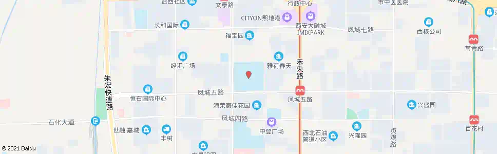 西安经发高中_公交站地图_西安公交_妙搜公交查询2025