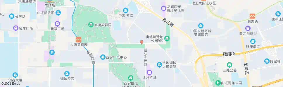 西安曲江池东路北口_公交站地图_西安公交_妙搜公交查询2025