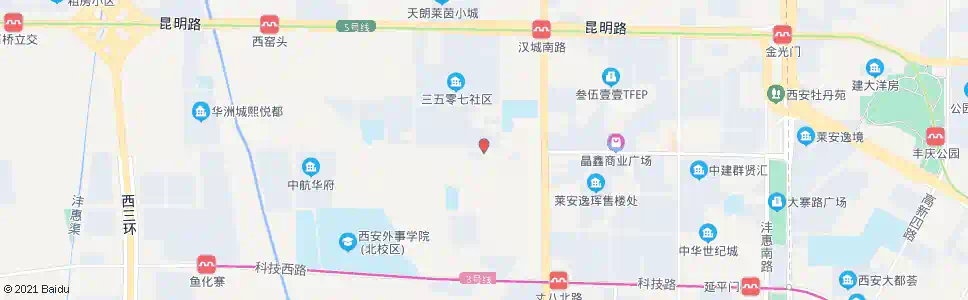 西安大寨路昆明池路口_公交站地图_西安公交_妙搜公交查询2025