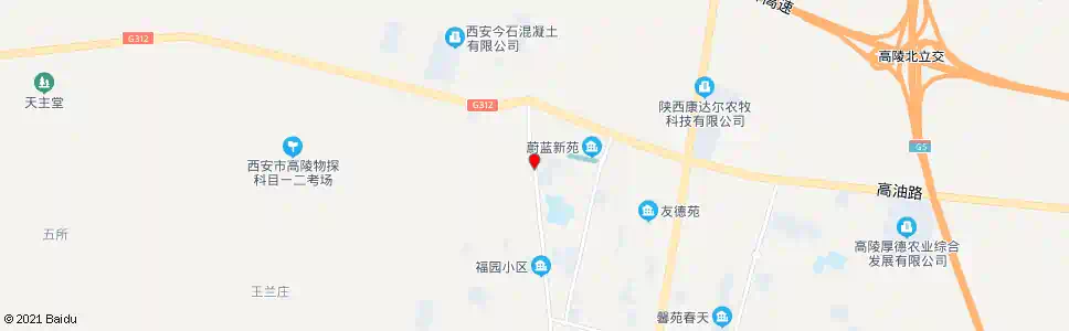 西安户县中医院小区_公交站地图_西安公交_妙搜公交查询2025