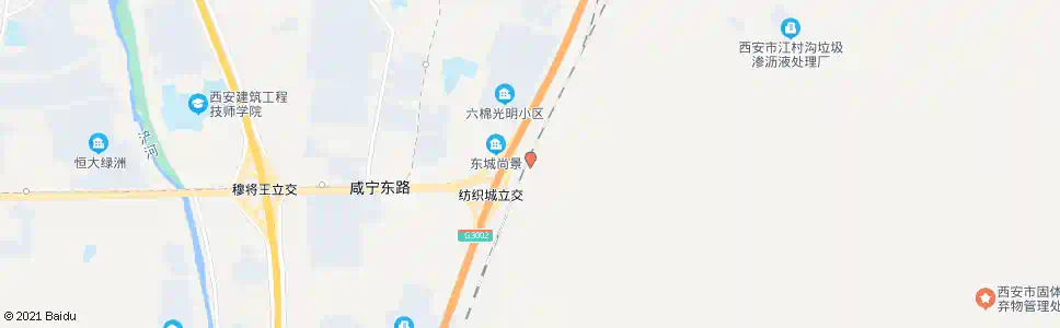 西安马家沟_公交站地图_西安公交_妙搜公交查询2025
