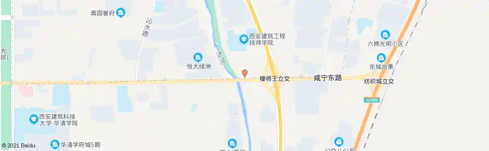 西安纺北路_公交站地图_西安公交_妙搜公交查询2025