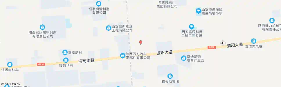 西安泾渭新城_公交站地图_西安公交_妙搜公交查询2025