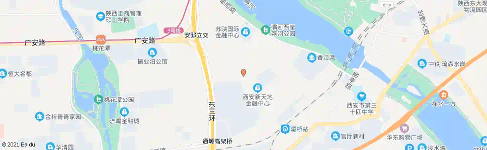 西安金茂四路金桥三路口_公交站地图_西安公交_妙搜公交查询2025