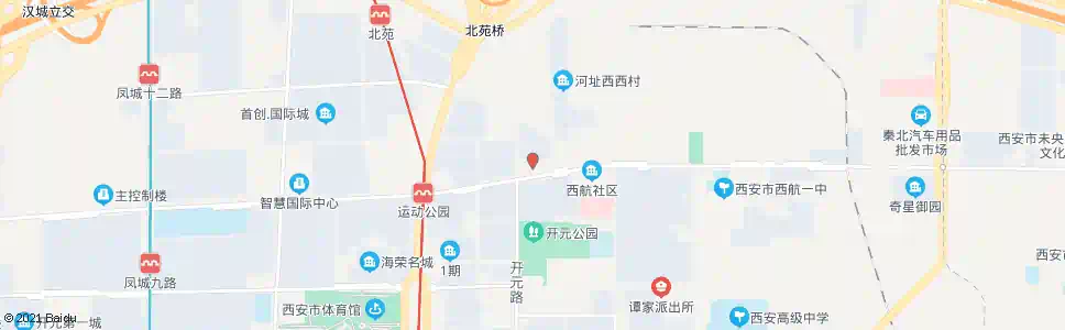 西安西航三校_公交站地图_西安公交_妙搜公交查询2025
