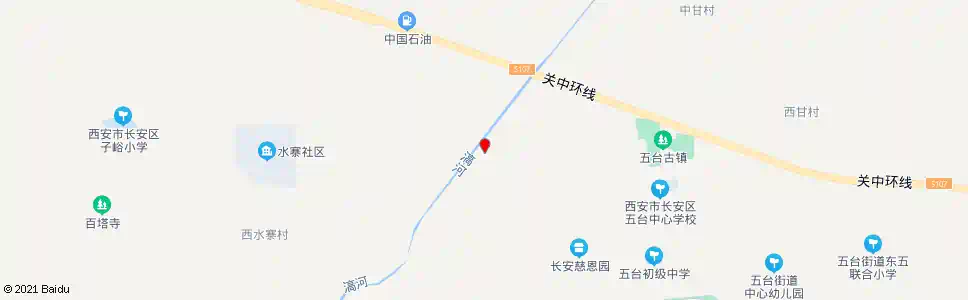 西安滈河桥_公交站地图_西安公交_妙搜公交查询2025