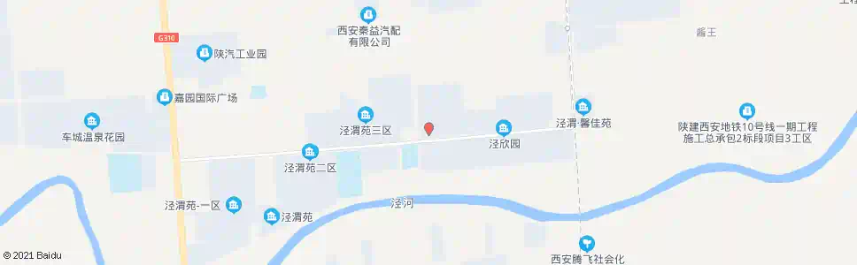 西安高陵区党政服务中心_公交站地图_西安公交_妙搜公交查询2025