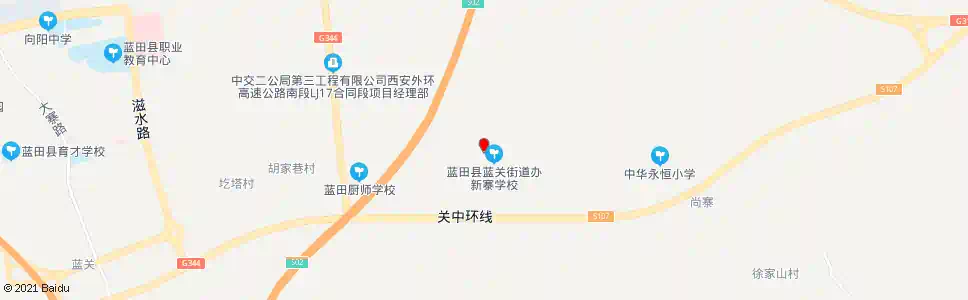 西安新寨村_公交站地图_西安公交_妙搜公交查询2025