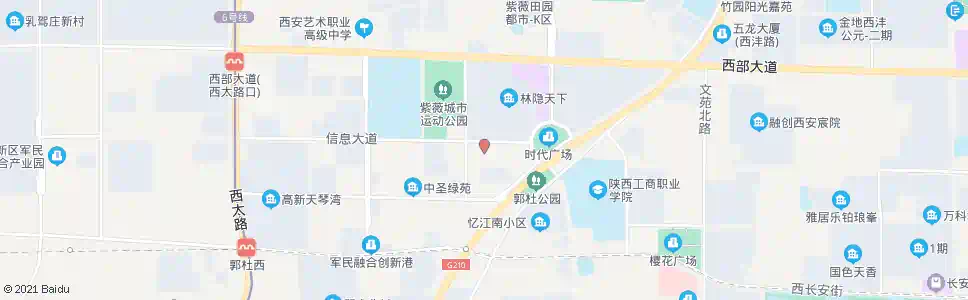 西安阿姆瑞特家居中心_公交站地图_西安公交_妙搜公交查询2025