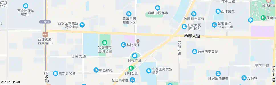 西安西科测控_公交站地图_西安公交_妙搜公交查询2025