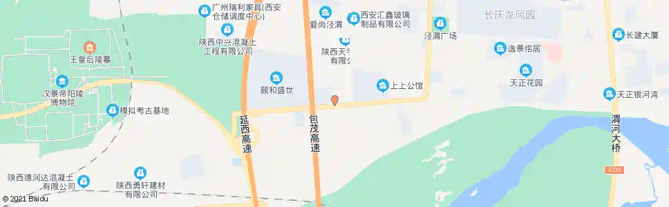 西安泾河管委会_公交站地图_西安公交_妙搜公交查询2025