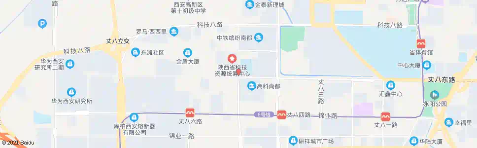西安高新三中_公交站地图_西安公交_妙搜公交查询2025