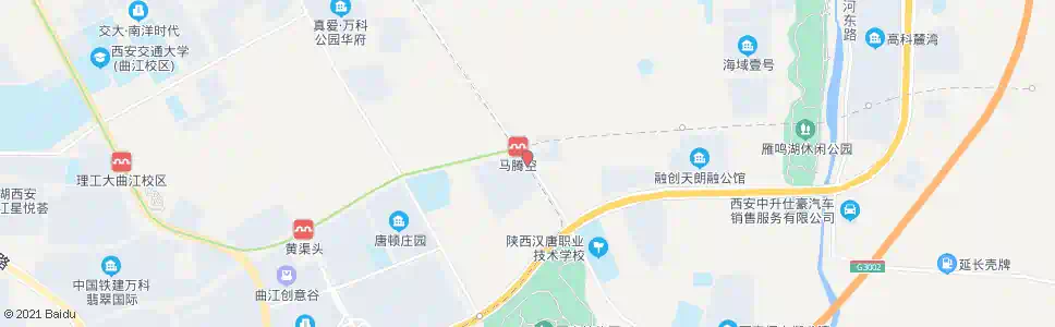 西安长鸣路中段_公交站地图_西安公交_妙搜公交查询2025