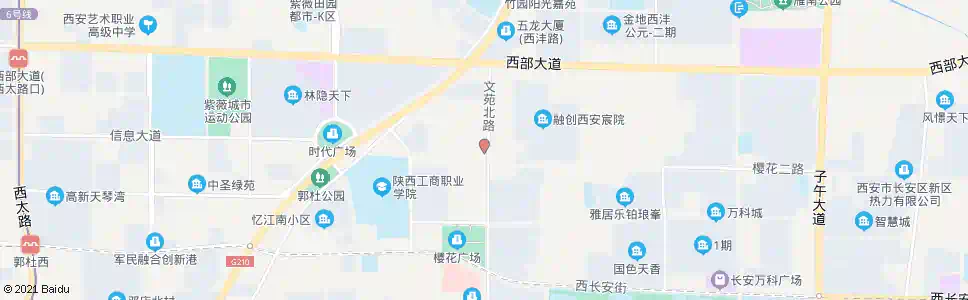 西安五桥新村_公交站地图_西安公交_妙搜公交查询2025