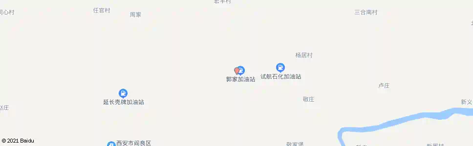 西安东大郭村_公交站地图_西安公交_妙搜公交查询2025