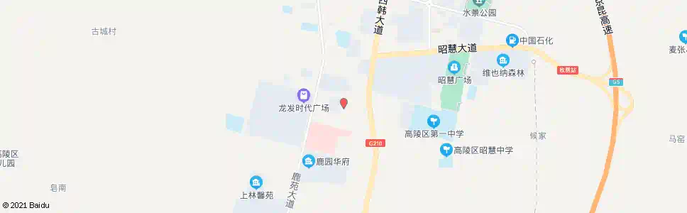 西安高陵第二幼儿园_公交站地图_西安公交_妙搜公交查询2025