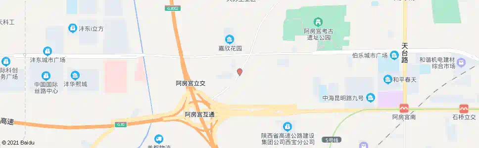 西安王寺金三角_公交站地图_西安公交_妙搜公交查询2025