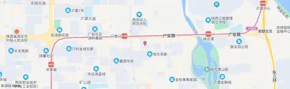 西安新房绿色家园_公交站地图_西安公交_妙搜公交查询2025