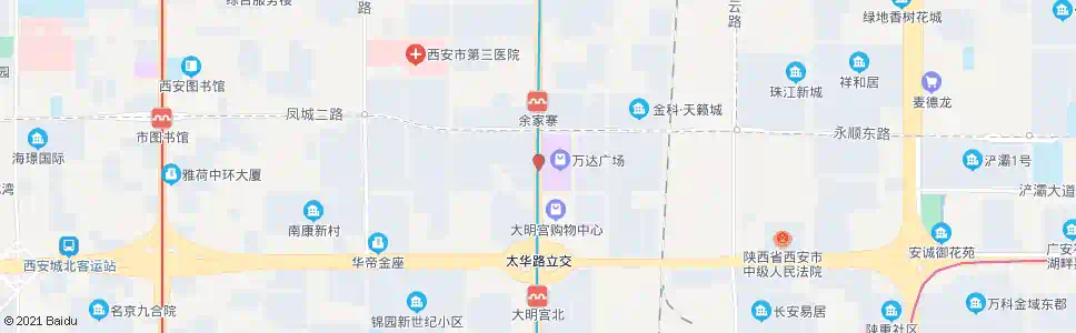西安西铁小区_公交站地图_西安公交_妙搜公交查询2025